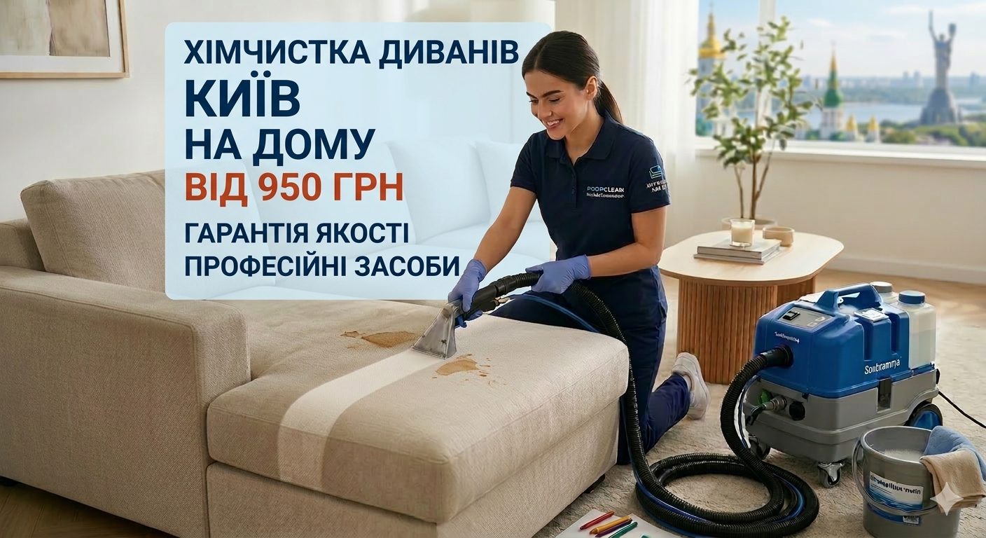 химчистка диванов киев