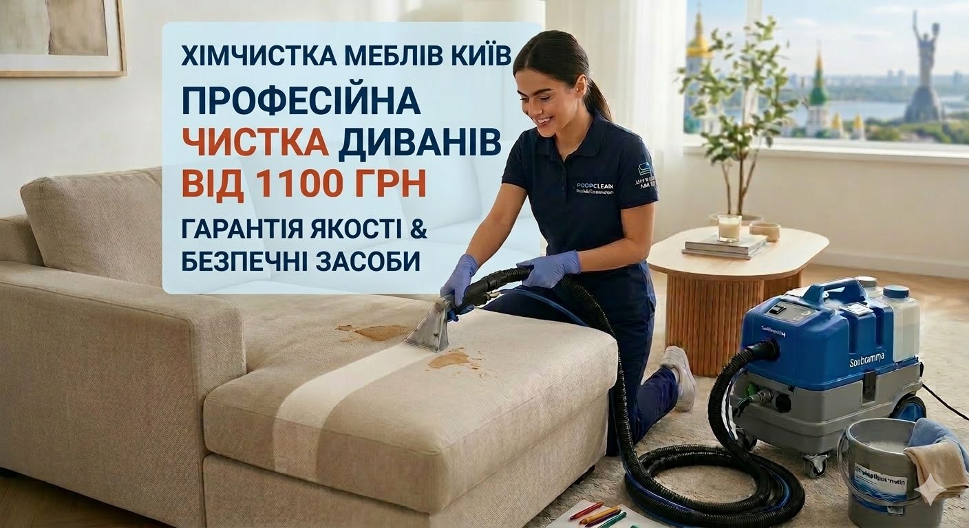 чистка диванов киев